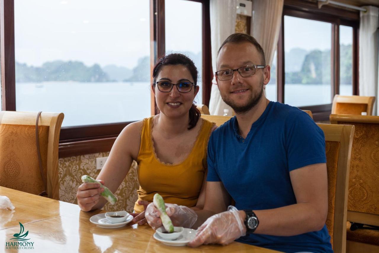 Harmony Boutique Cruises Hotell Ha Long Exteriör bild